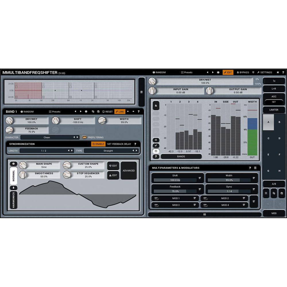 MeldaProduction MMultiBandFreqShifter - Frequency Shifting Plug-In
