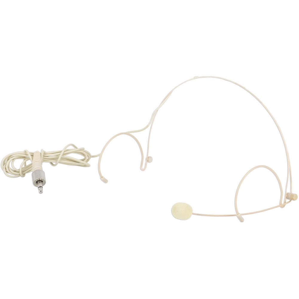 Nady HM-20U HEADMIC Series Headworn Condenser Microphone with Locking 3.5mm Connector