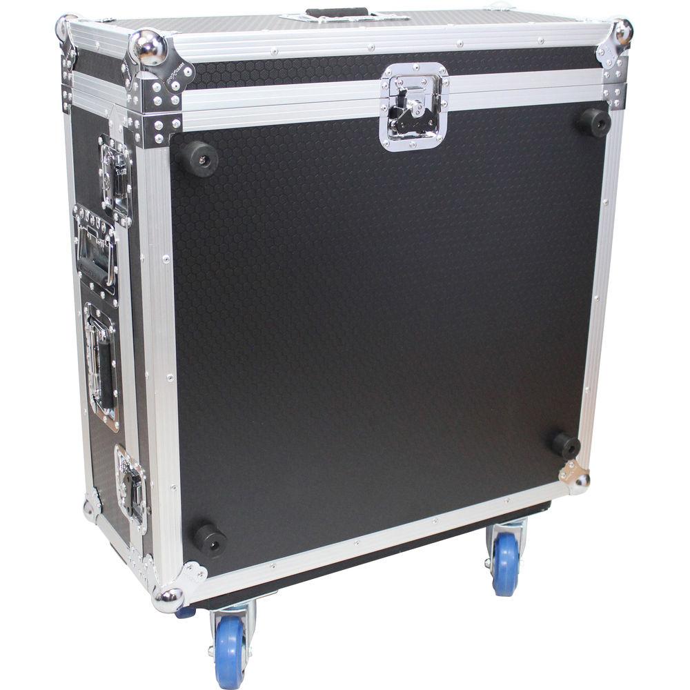 ProX Heavy-Duty Flight Case with Doghouse and Wheels for Yamaha TF3 Studio Mixer Console