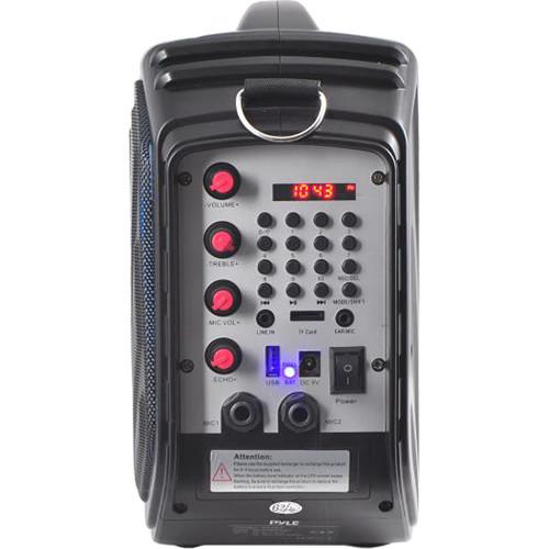 Pyle Pro Portable Bluetooth Karaoke Speaker System