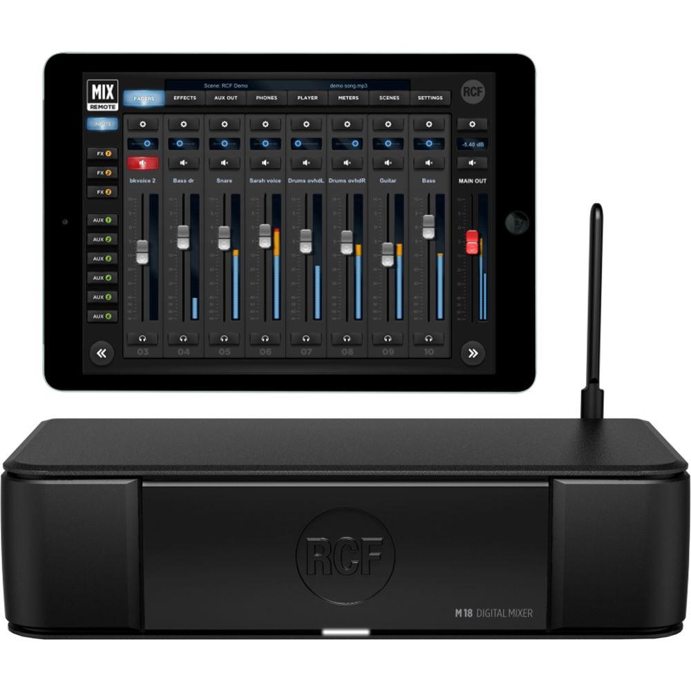 RCF M 18 Digital Mixer with Integrated Effects