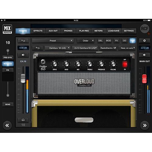 RCF M 18 Digital Mixer with Integrated Effects