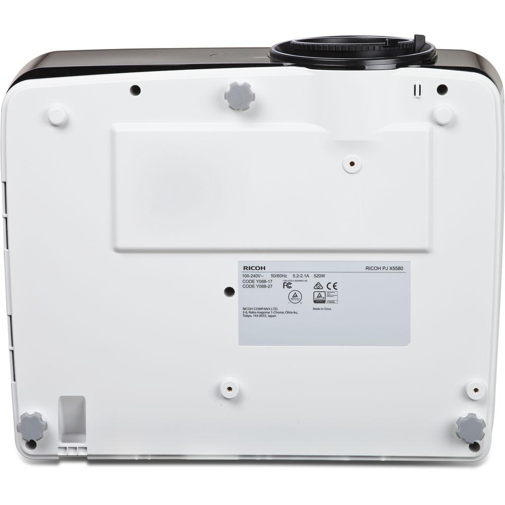 Ricoh PJ WU5570 5500-Lumen WUXGA DLP Projector