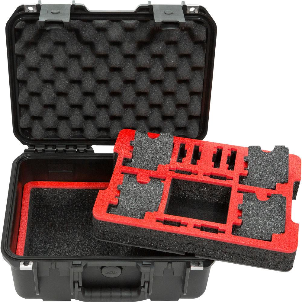 SKB iSeries 1309-6 Waterproof Dual-Layer Case for 4 GoPro Cameras
