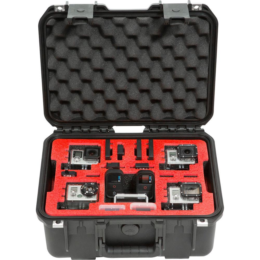 SKB iSeries 1309-6 Waterproof Dual-Layer Case for 4 GoPro Cameras