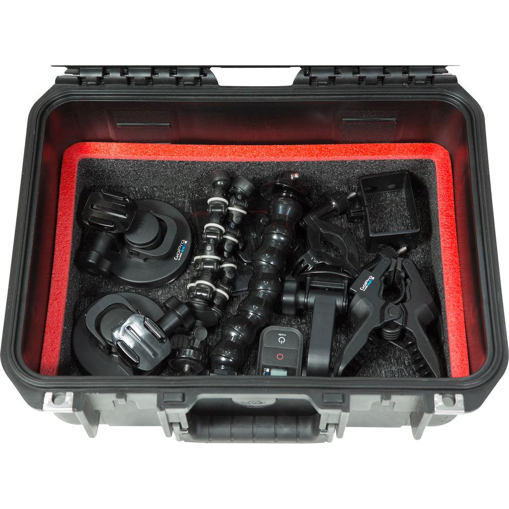 SKB iSeries 1309-6 Waterproof Dual-Layer Case for 4 GoPro Cameras