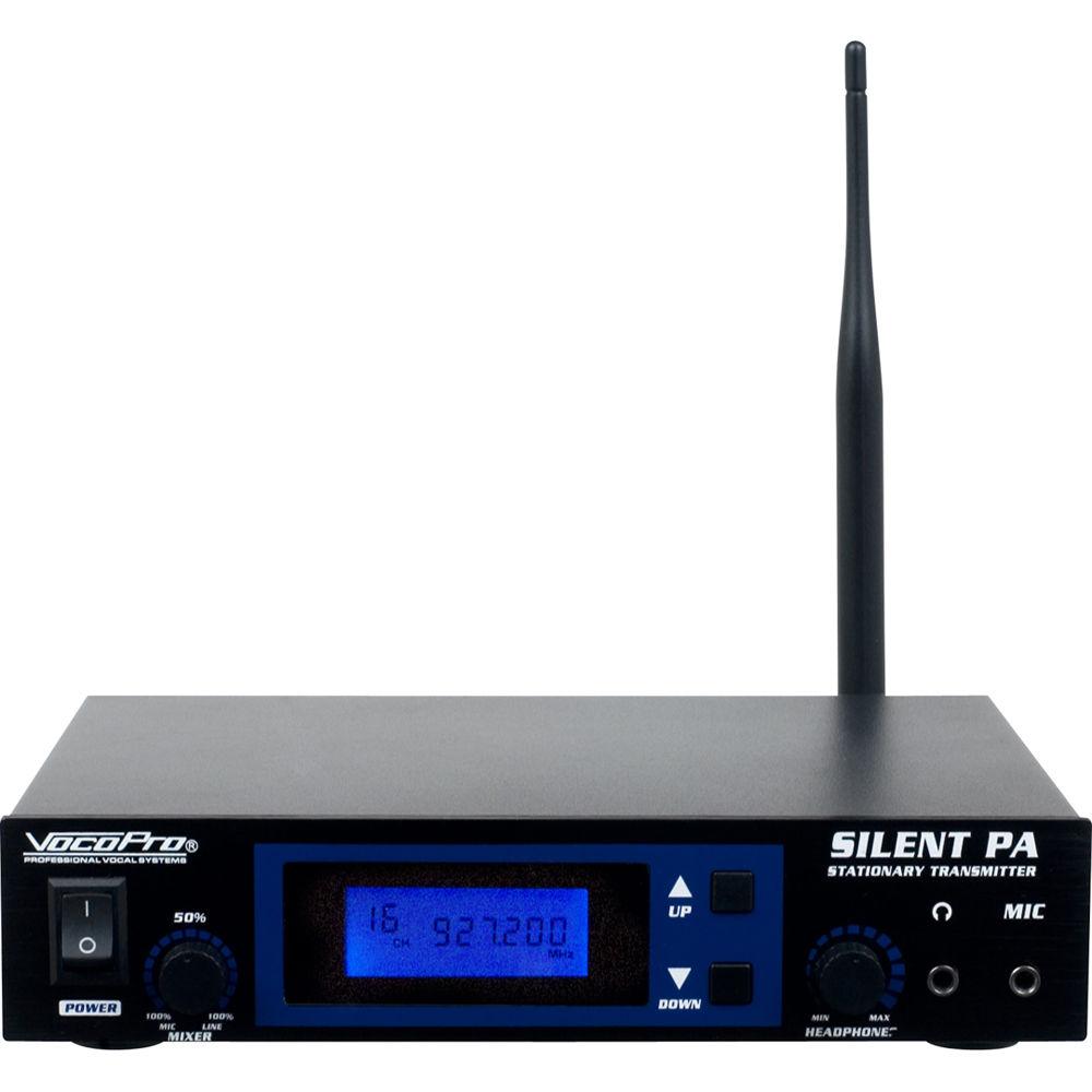 VocoPro SilentPA 16-Channel UHF Wireless Audio Broadcast System