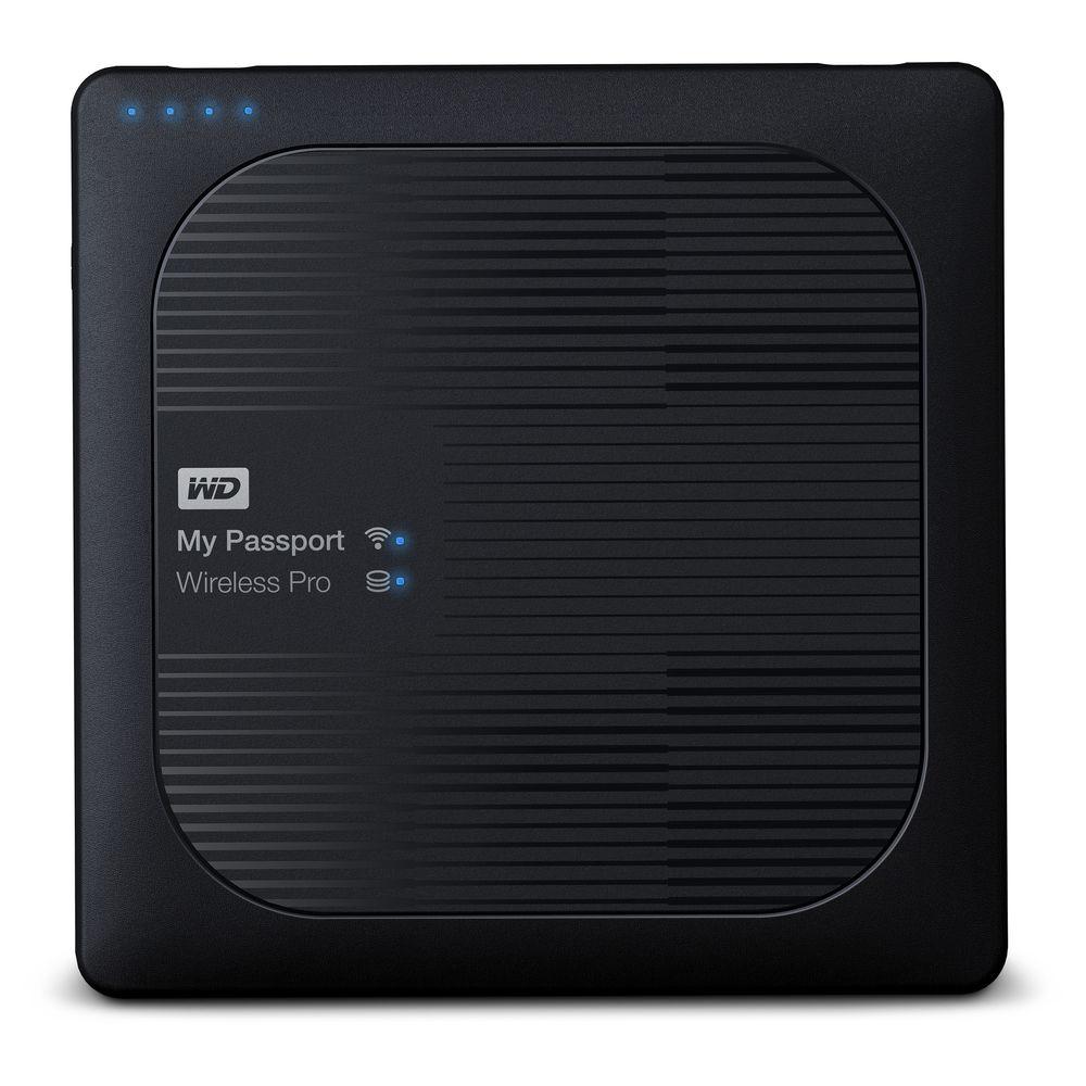WD 2TB My Passport Wireless Pro USB 3.0 External Hard Drive