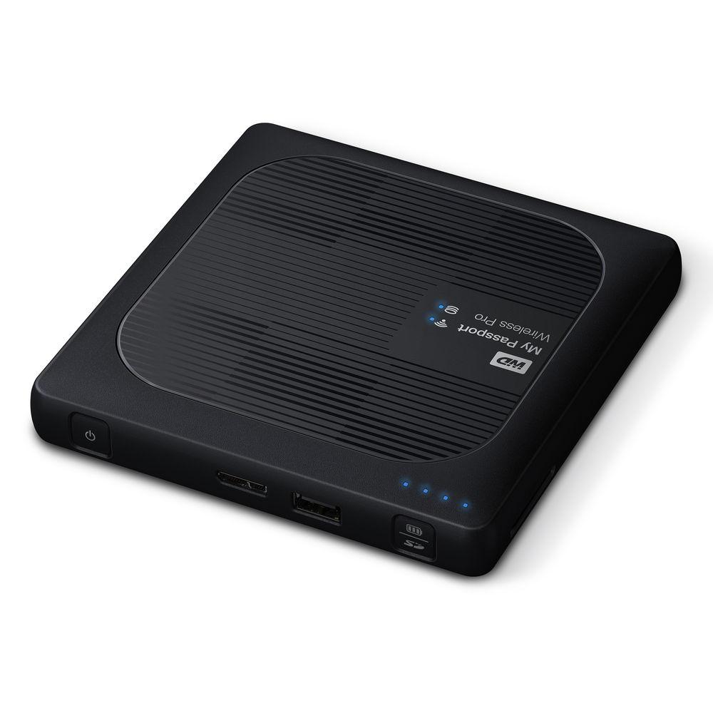 WD 2TB My Passport Wireless Pro USB 3.0 External Hard Drive