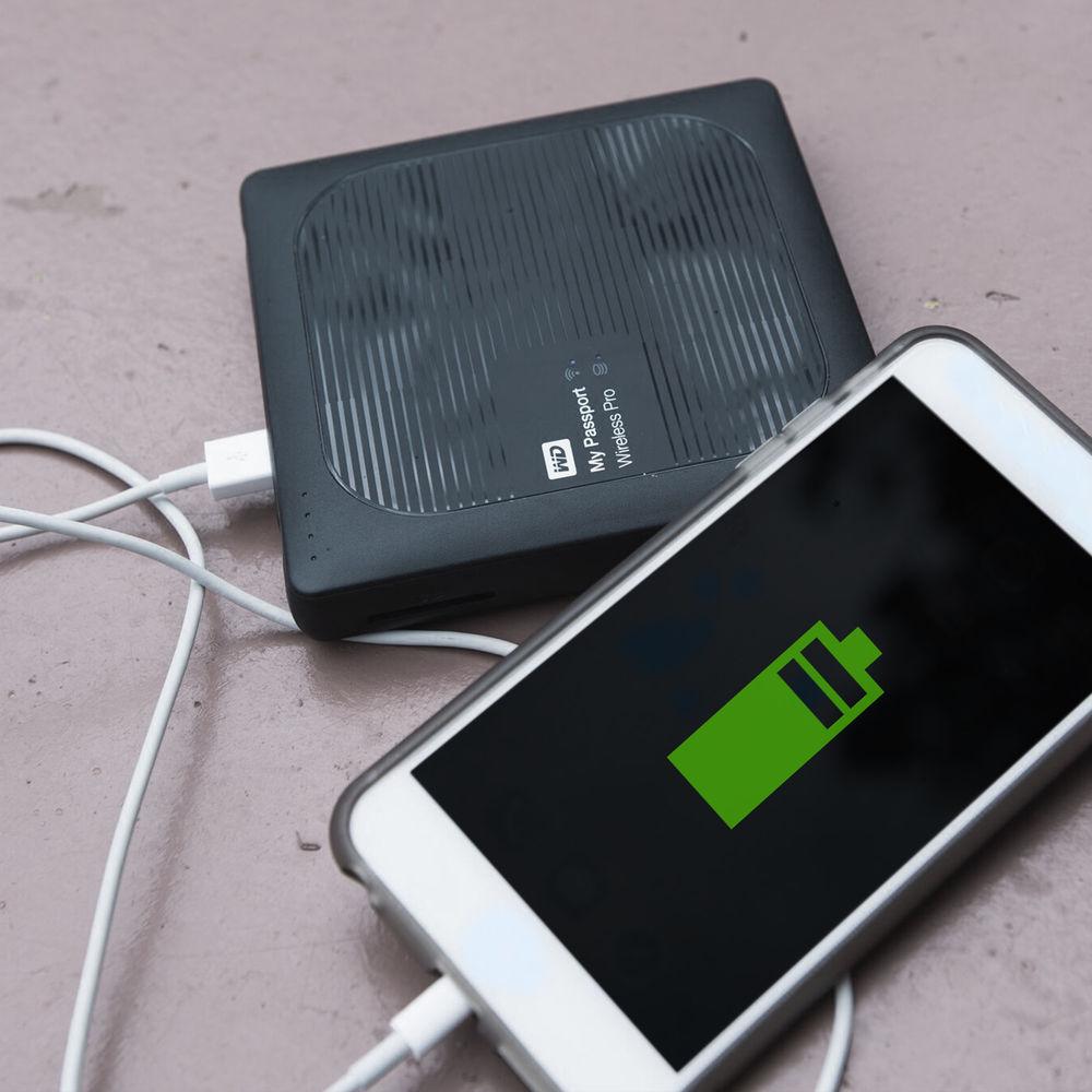 WD 2TB My Passport Wireless Pro USB 3.0 External Hard Drive