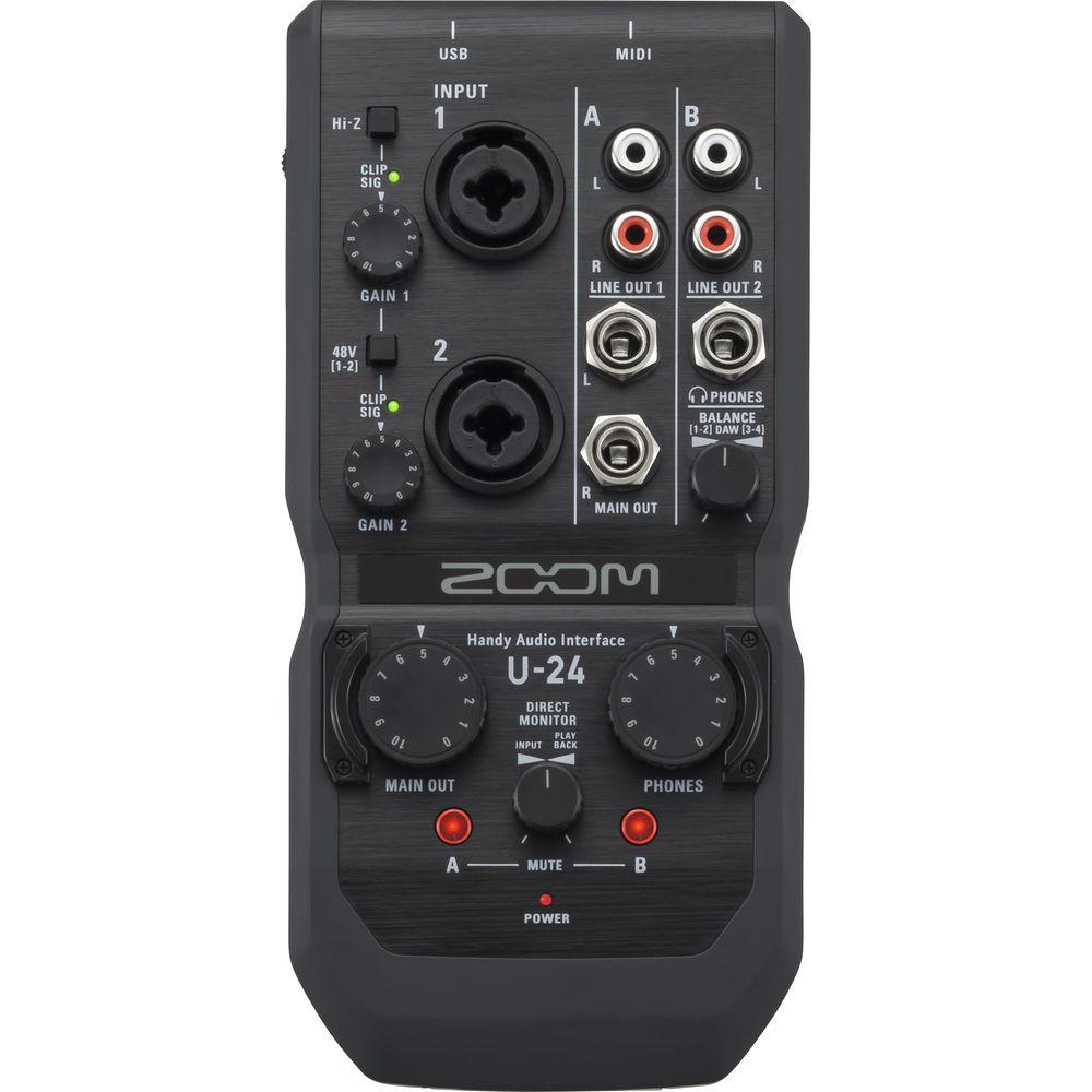 Zoom U-24 Portable Audio Interface