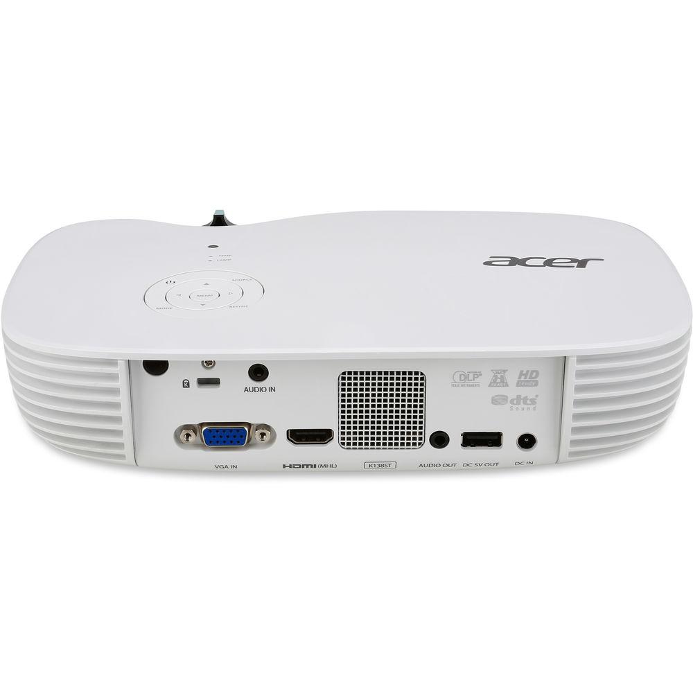 Acer K138ST Portable WXGA LED Projector
