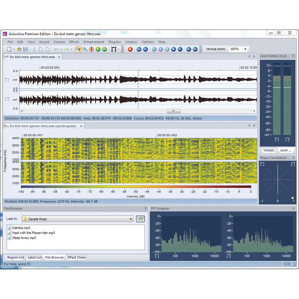 Acon Digital Acoustica Standard Edition 6 - Stereo Audio Editor