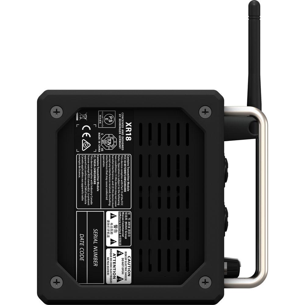 Behringer X Air XR18 18-Input Digital Mixer for iPad Android Tablets with Wi-Fi and USB Recorder