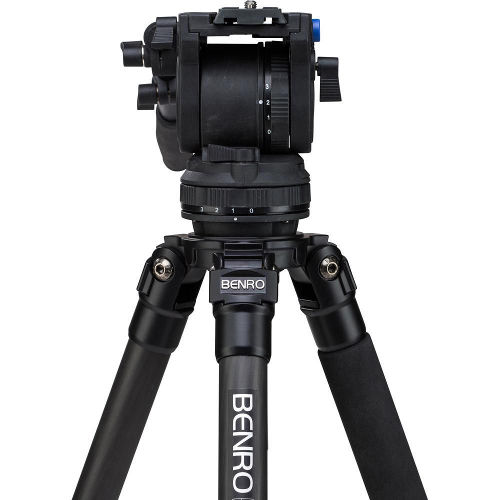 Benro C373F Series 3 Carbon Fiber Video Tripod and BV6 Head