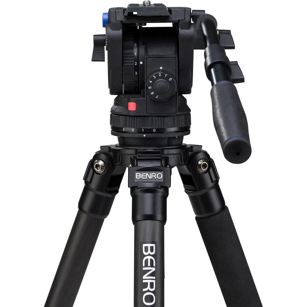 Benro C373F Series 3 Carbon Fiber Video Tripod and BV6 Head
