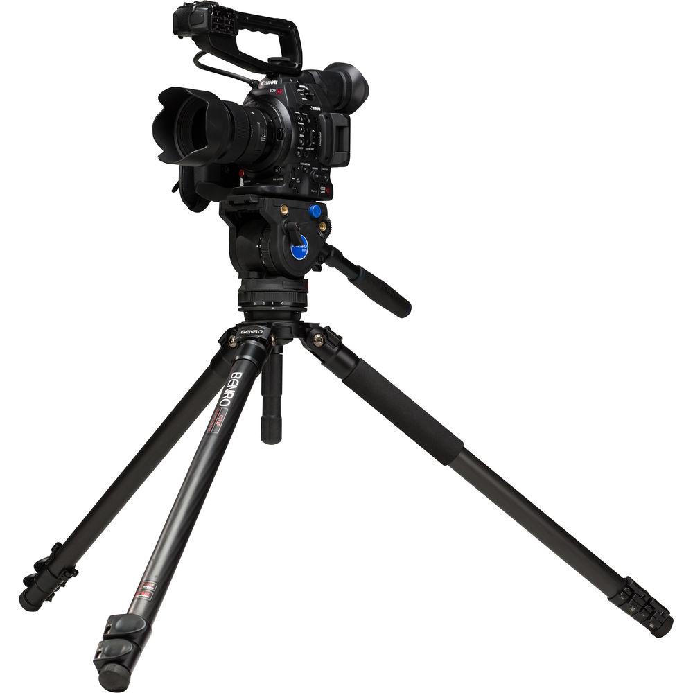 Benro C373F Series 3 Carbon Fiber Video Tripod and BV6 Head