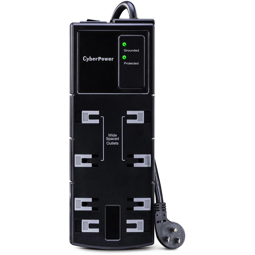 CyberPower CSB808 8-Outlet Essential Series Surge Protector