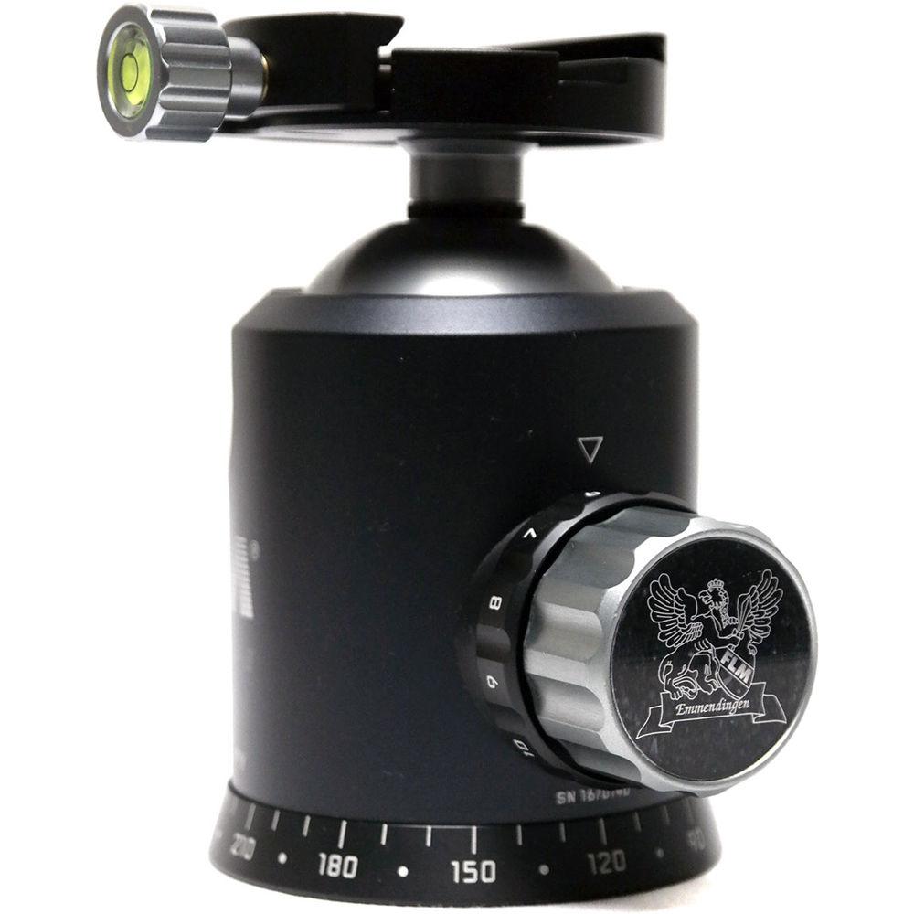 FLM CB-58FTR Professional FT Series Ball Head with SRB-60 QR Clamp