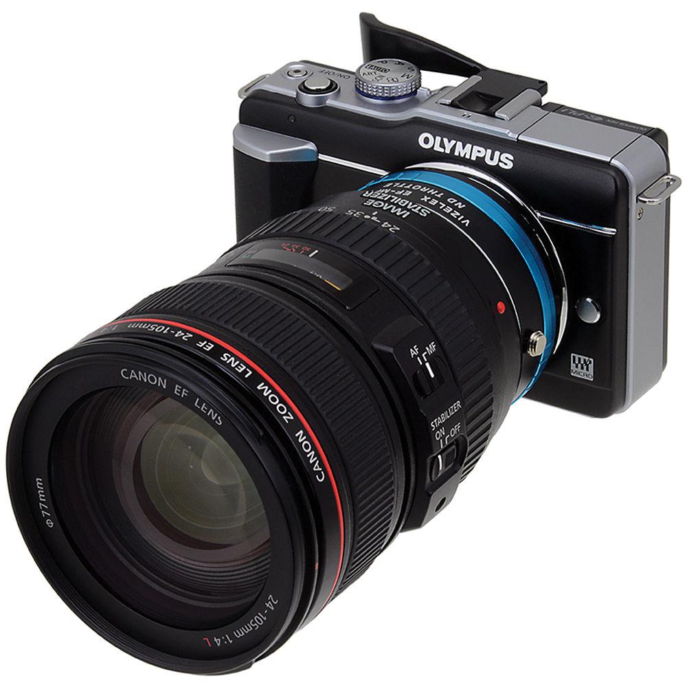 FotodioX Canon EF EF-S Lens to Micro Four Thirds Camera Vizelex ND Throttle Adapter