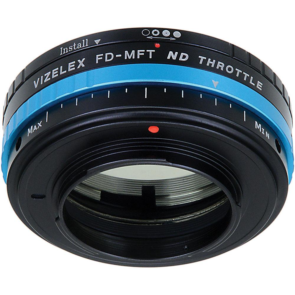 FotodioX Canon FD Lens to Micro Four Thirds Camera Vizelex ND Throttle Adapter