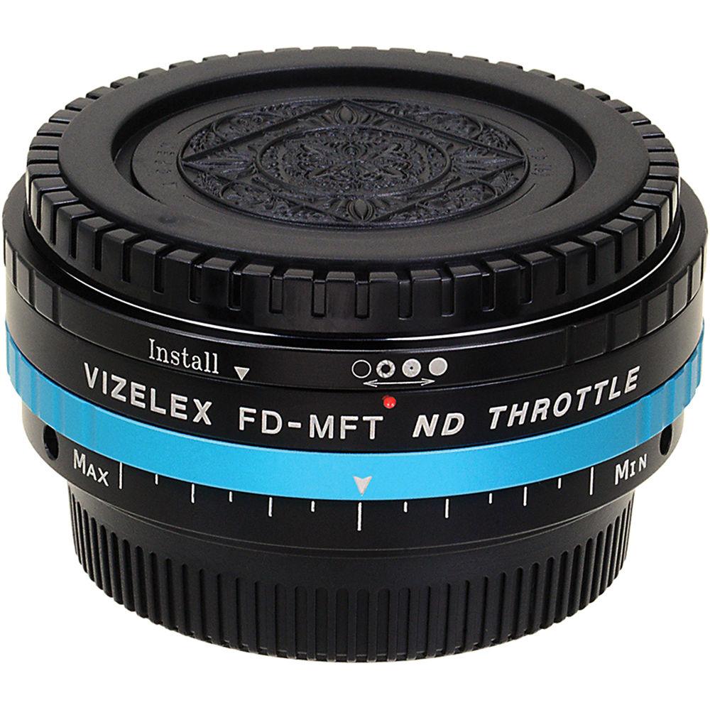 FotodioX Canon FD Lens to Micro Four Thirds Camera Vizelex ND Throttle Adapter