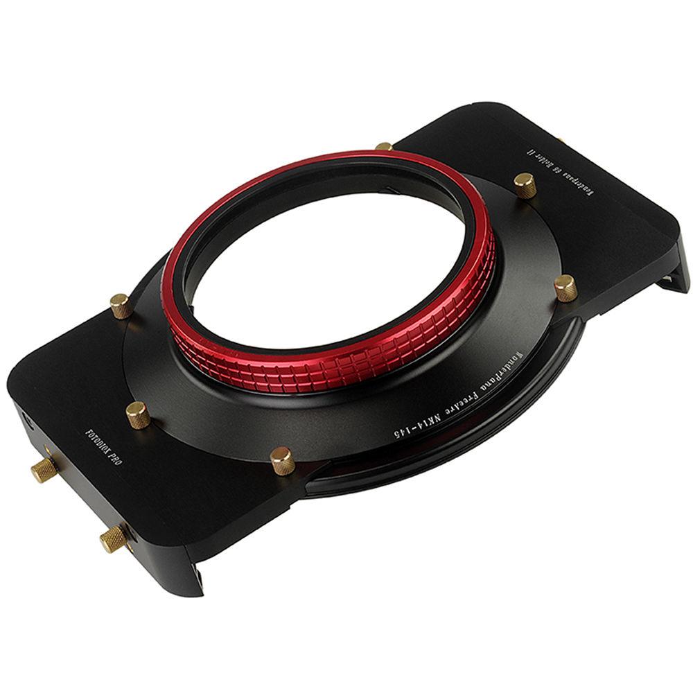 FotodioX WonderPana FreeArc Core Unit Kit for Nikon 14mm Lens with 145mm Solid Neutral Density 1.2 and 6.6 x 8.5" Hard-Edge Graduated Neutral Density 0.6 Filters