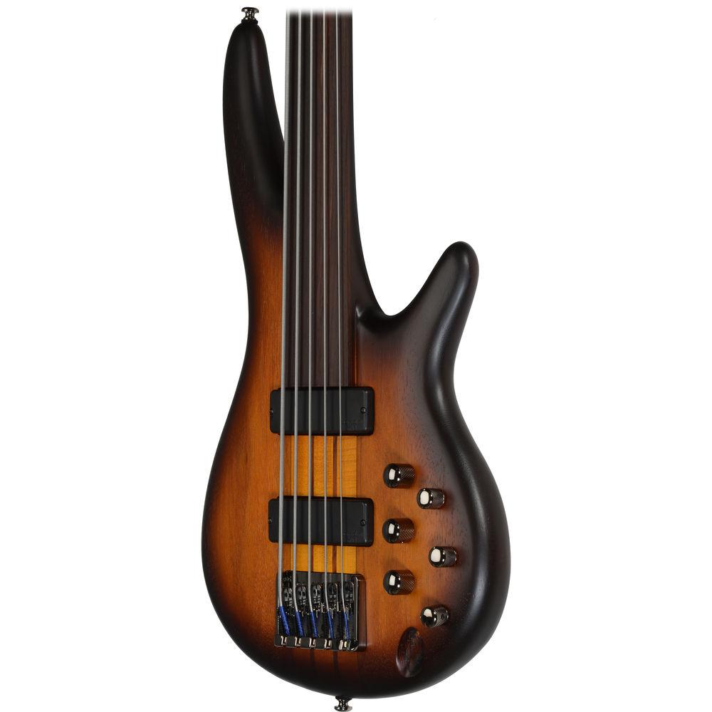 Ibanez SR Series SRF705 Bass Workshop 5-String Fretless Electric Bass Guitar