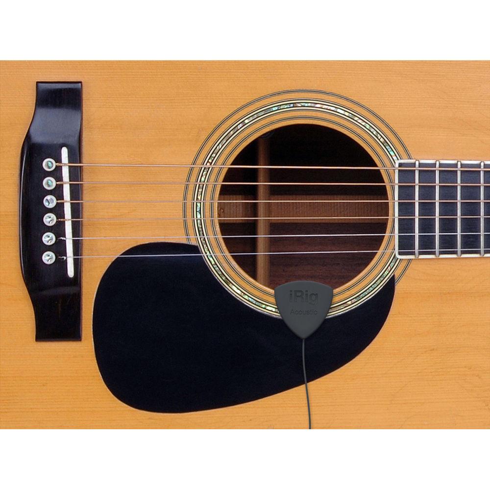 IK Multimedia iRig Acoustic Clip-On Guitar Microphone for iOS and Mac