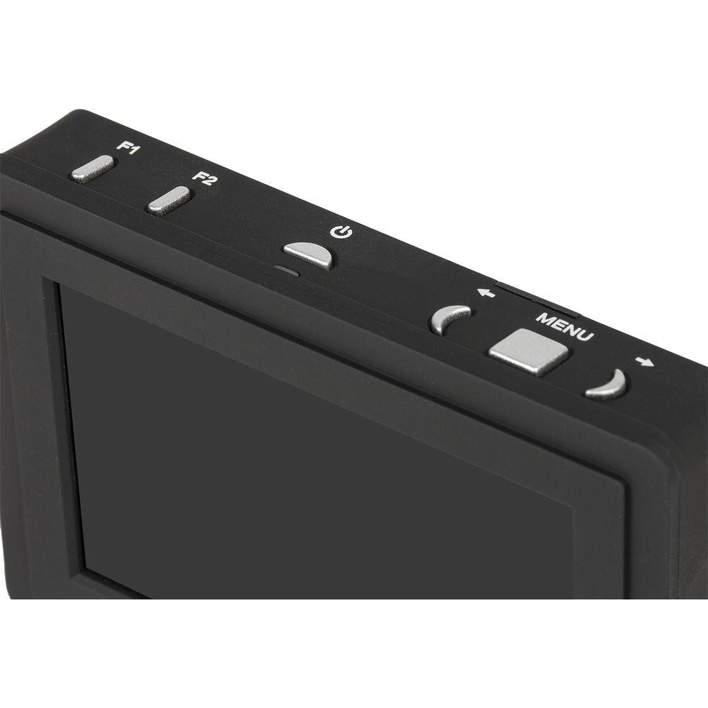 ikan VL35 3.5" 4K HDMI On-Camera LCD Monitor with Canon LP-E6 Battery Plate