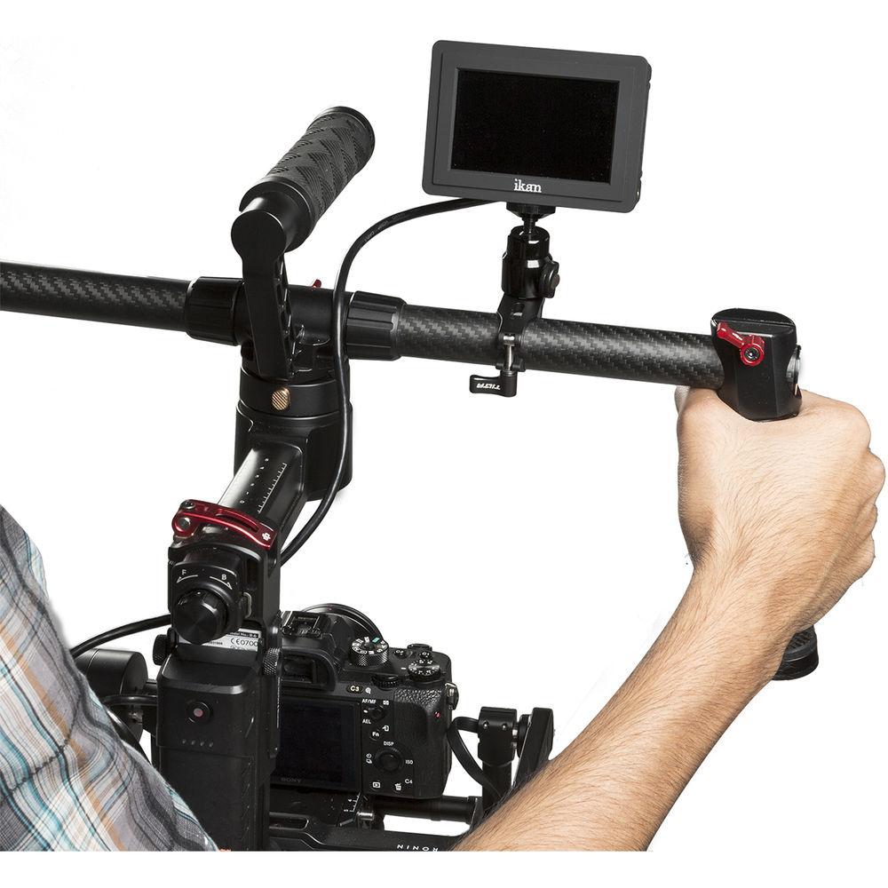 ikan VL35 3.5" 4K HDMI On-Camera LCD Monitor with Canon LP-E6 Battery Plate