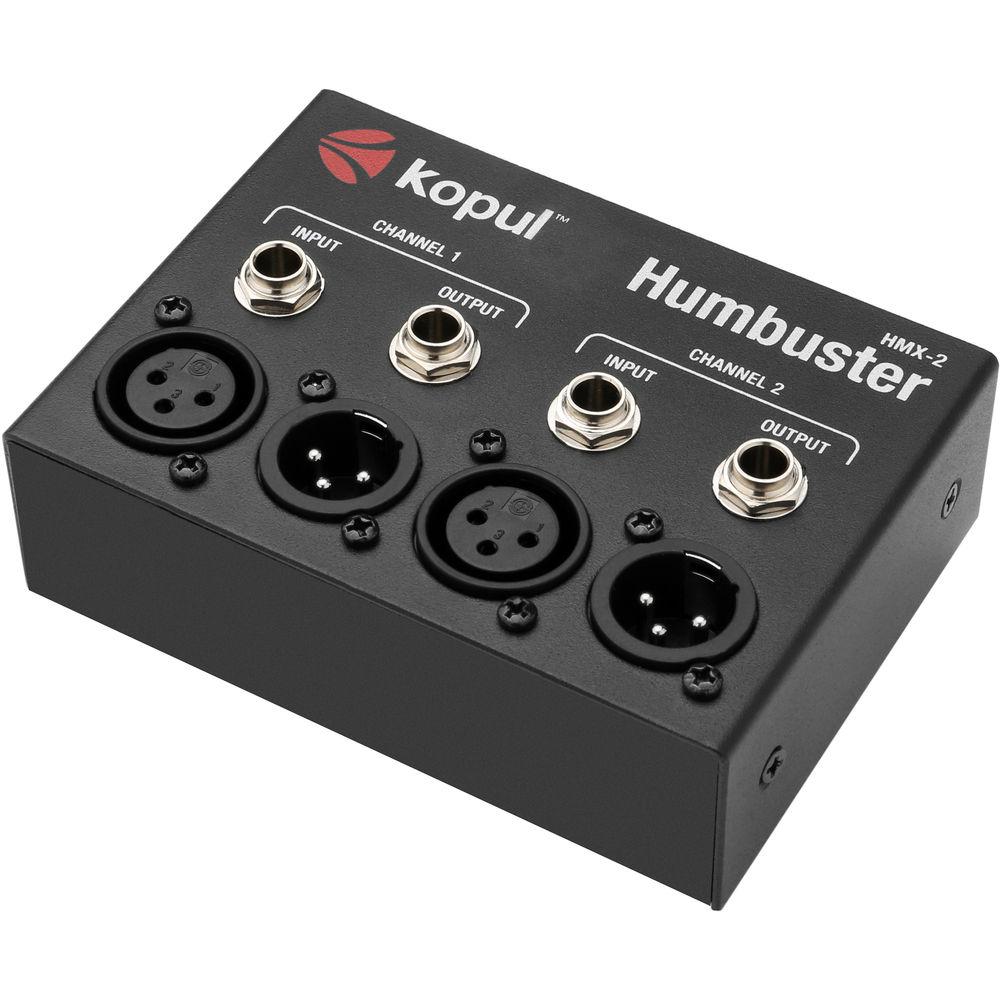 Kopul HMX-2 Humbuster - Dual-Channel Hum Eliminator with XLR and 1 4" Connectors