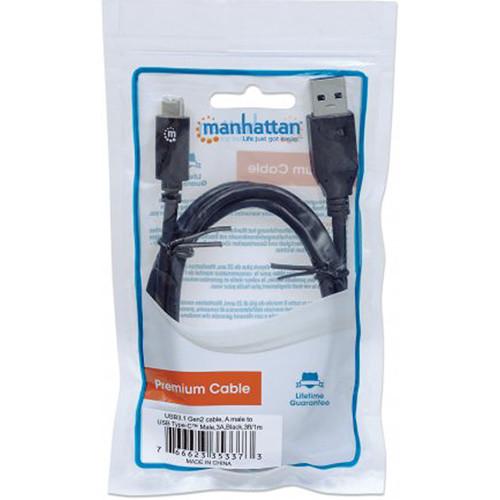Manhattan USB 3.1 Type-C to Type-A Charge & Sync Cable