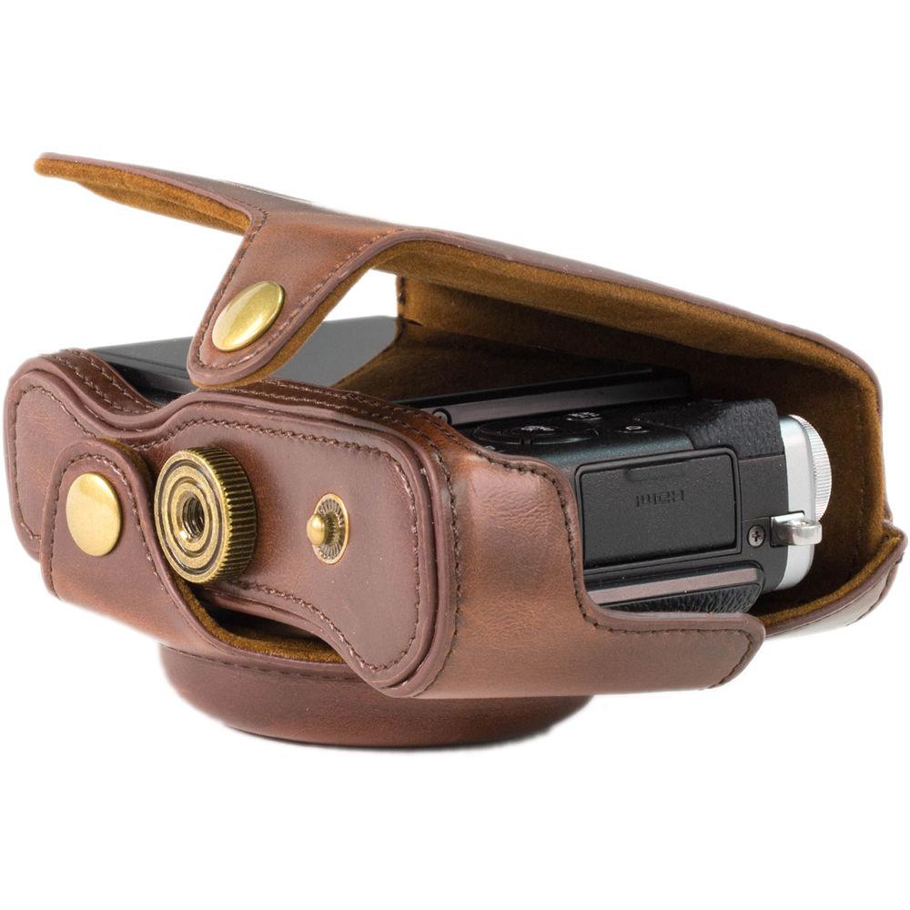 MegaGear Ever Ready  Leather Camera Case for Fujifilm X70 Digital Camera
