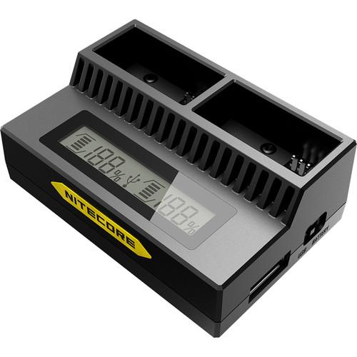 Nitecore UGP3 Intelligent 2-Slot USB Charger for GoPro HERO3 3 Batteries