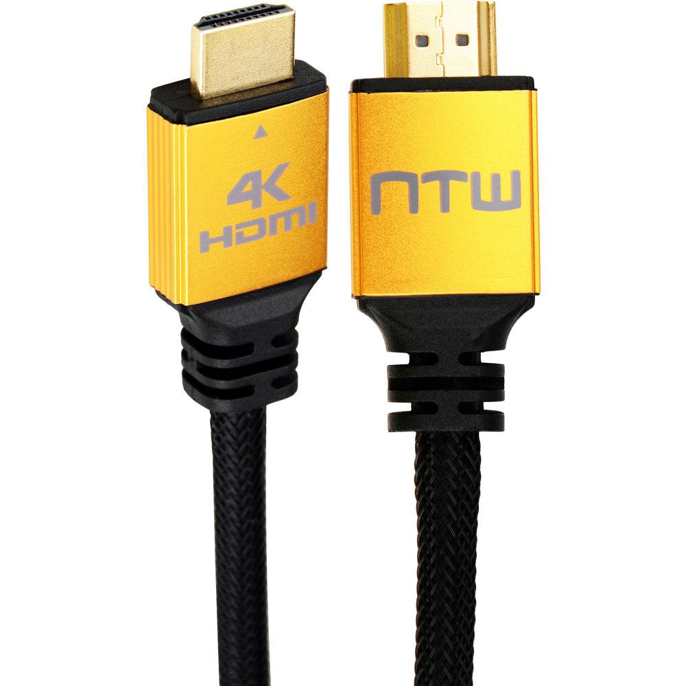 NTW Ultra HD PURE PRO High-Speed HDMI Cable with Ethernet