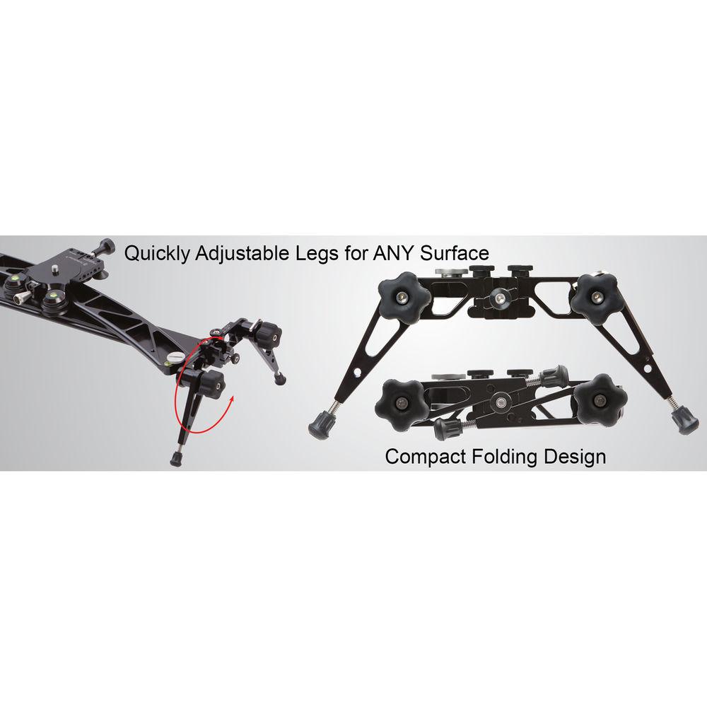 ProMediaGear PMG-DUO Straight Curved Slider with Motor Control & Case
