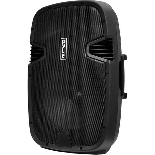 Pyle Pro PPHP152BMU 15" 2-Way Portable Rechargeable PA Loudspeaker System with Bluetooth