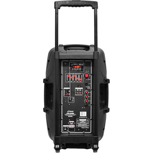 Pyle Pro PPHP152BMU 15" 2-Way Portable Rechargeable PA Loudspeaker System with Bluetooth