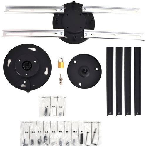 Pyle Pro Universal Anti-Theft Projector Ceiling Mount with Rotation & Tilt Adjustment