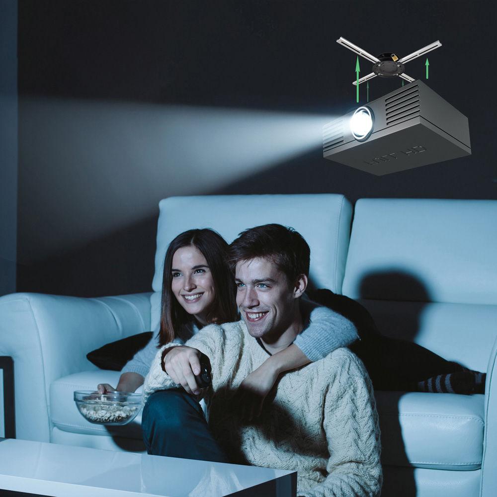 Pyle Pro Universal Anti-Theft Projector Ceiling Mount with Rotation & Tilt Adjustment