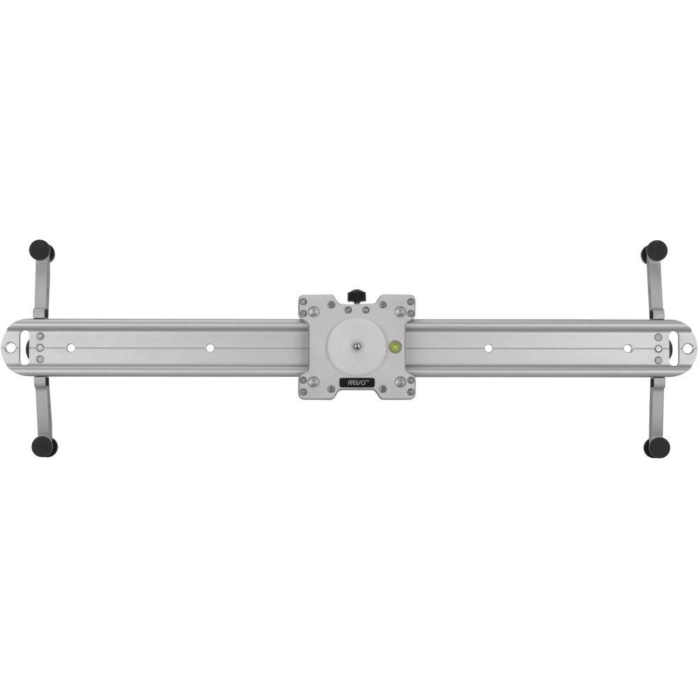 Revo Camera Track Slider V2 with Adjustable Feet