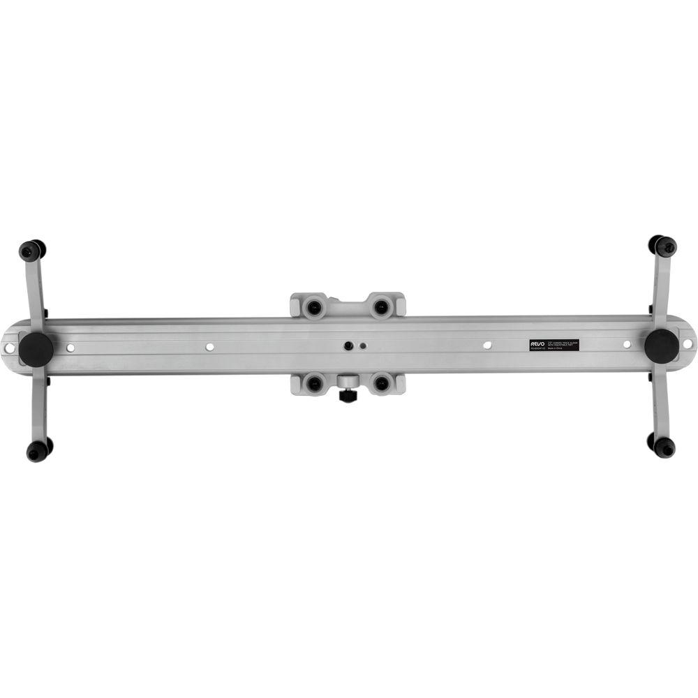 Revo Camera Track Slider V2 with Adjustable Feet