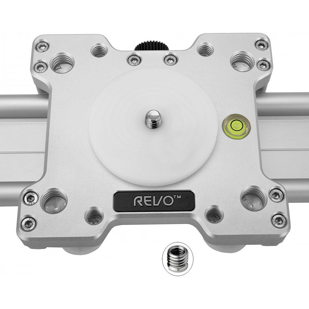 Revo Camera Track Slider V2 with Adjustable Feet
