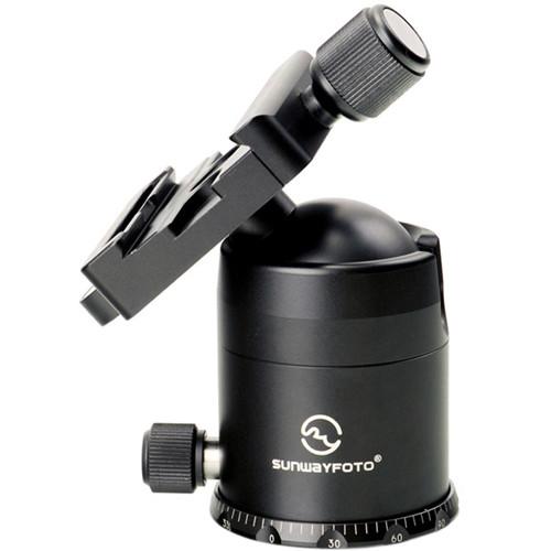 Sunwayfoto FB-44MAC14 Ball Head with Manfrotto Arca Compatible Clamp