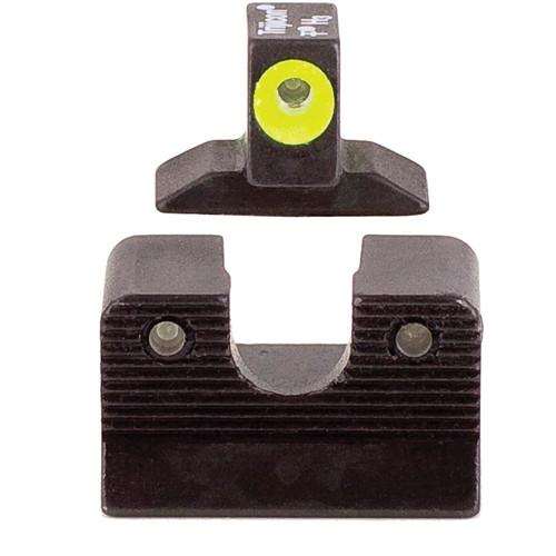 Trijicon BE113Y Beretta 92 96A1 HD Night Sight Set with Yellow Front Outline