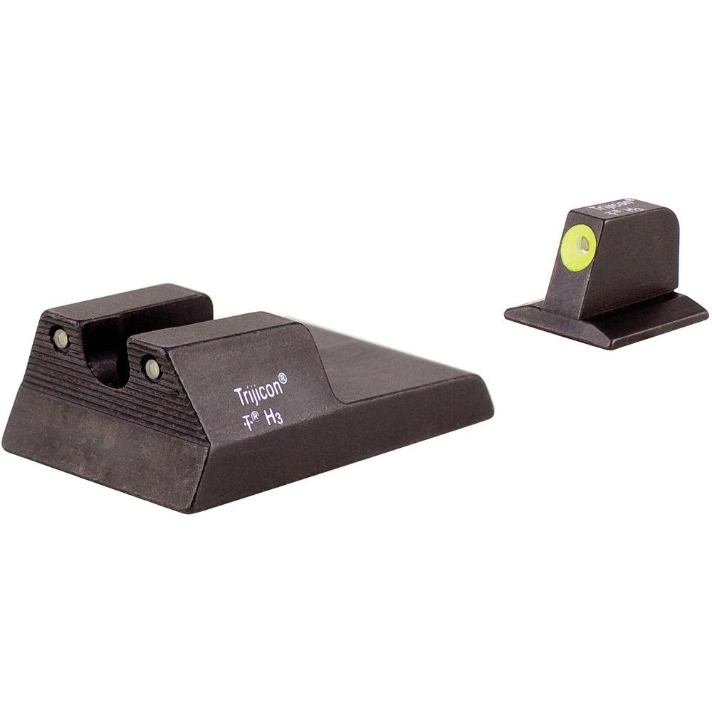 Trijicon RA115Y HD Night Sight Set with Yellow Front Outline