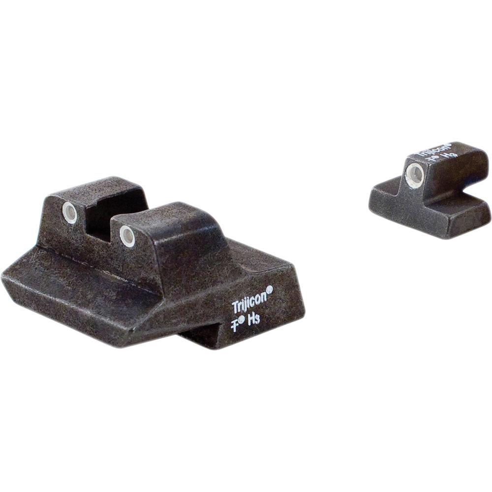 Trijicon Smith & Wesson 10mm 3 Dot Bright & Tough Night Sight Set