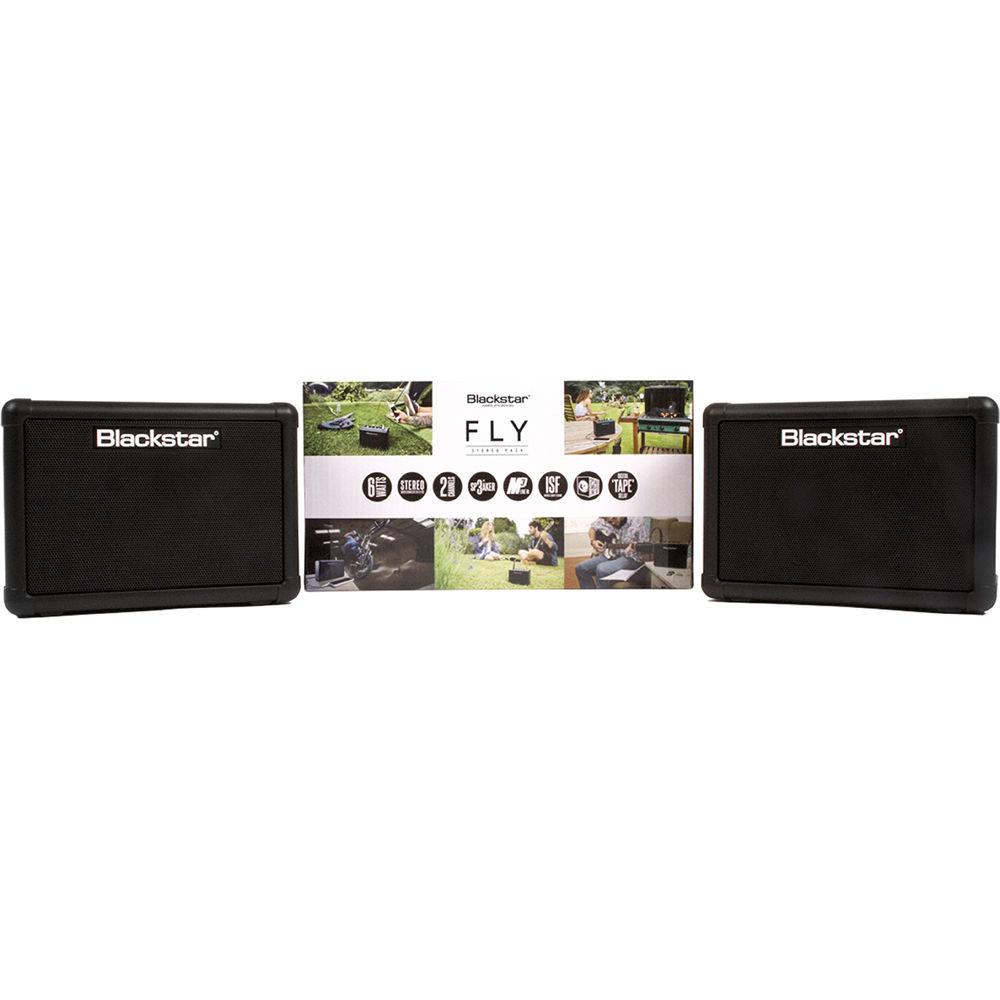 Blackstar FLY Stereo Pack - Battery-Powered Mini Guitar Amp, Extension Cabinet & Power Supply