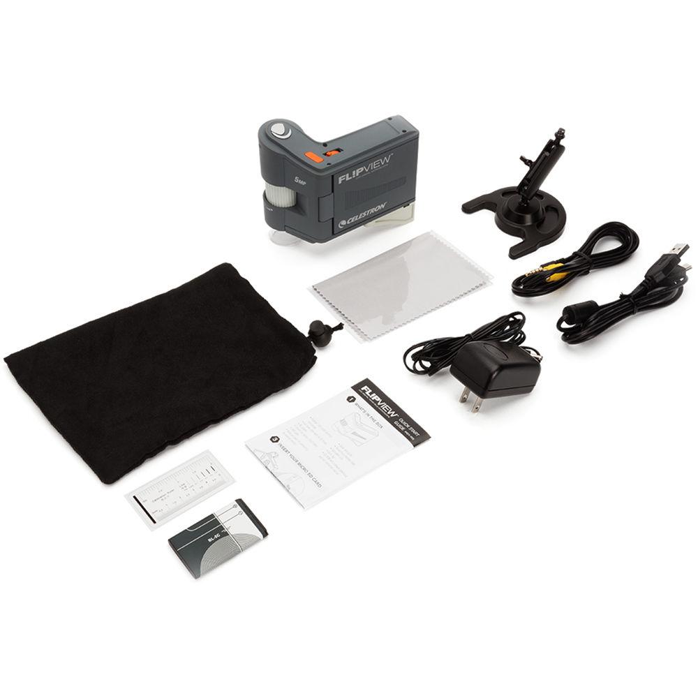Celestron 5.0MP FlipView LCD Digital Handheld Microscope